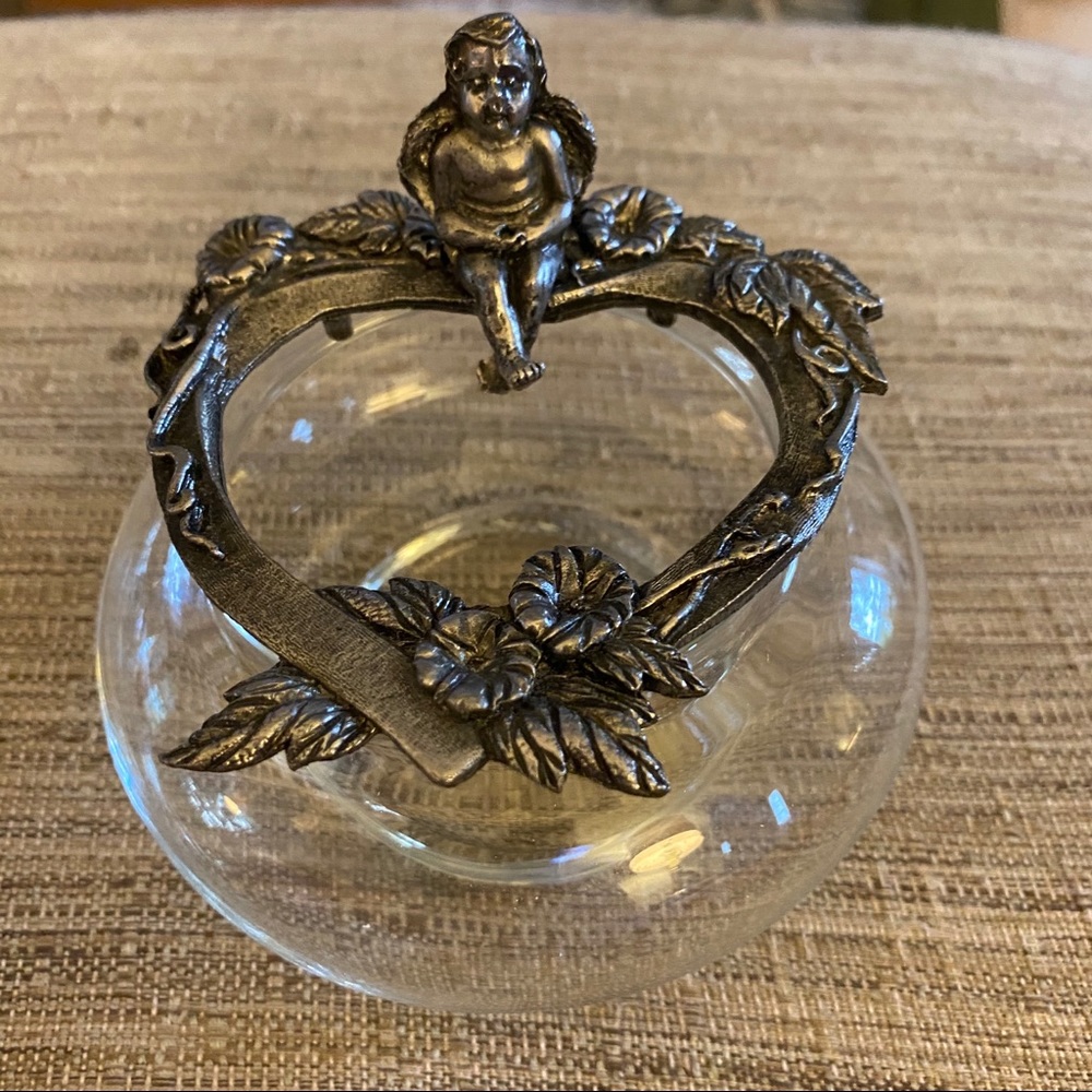 Angel Potpourri Glass Bowl 👼
